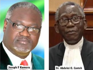 SUPREME COURT ACTION : DR. ABDULAI CONTEH, JFK AND OTHERS GIVE HOPE THAT ALL IS NOT LOST IN SIERRA LEONE