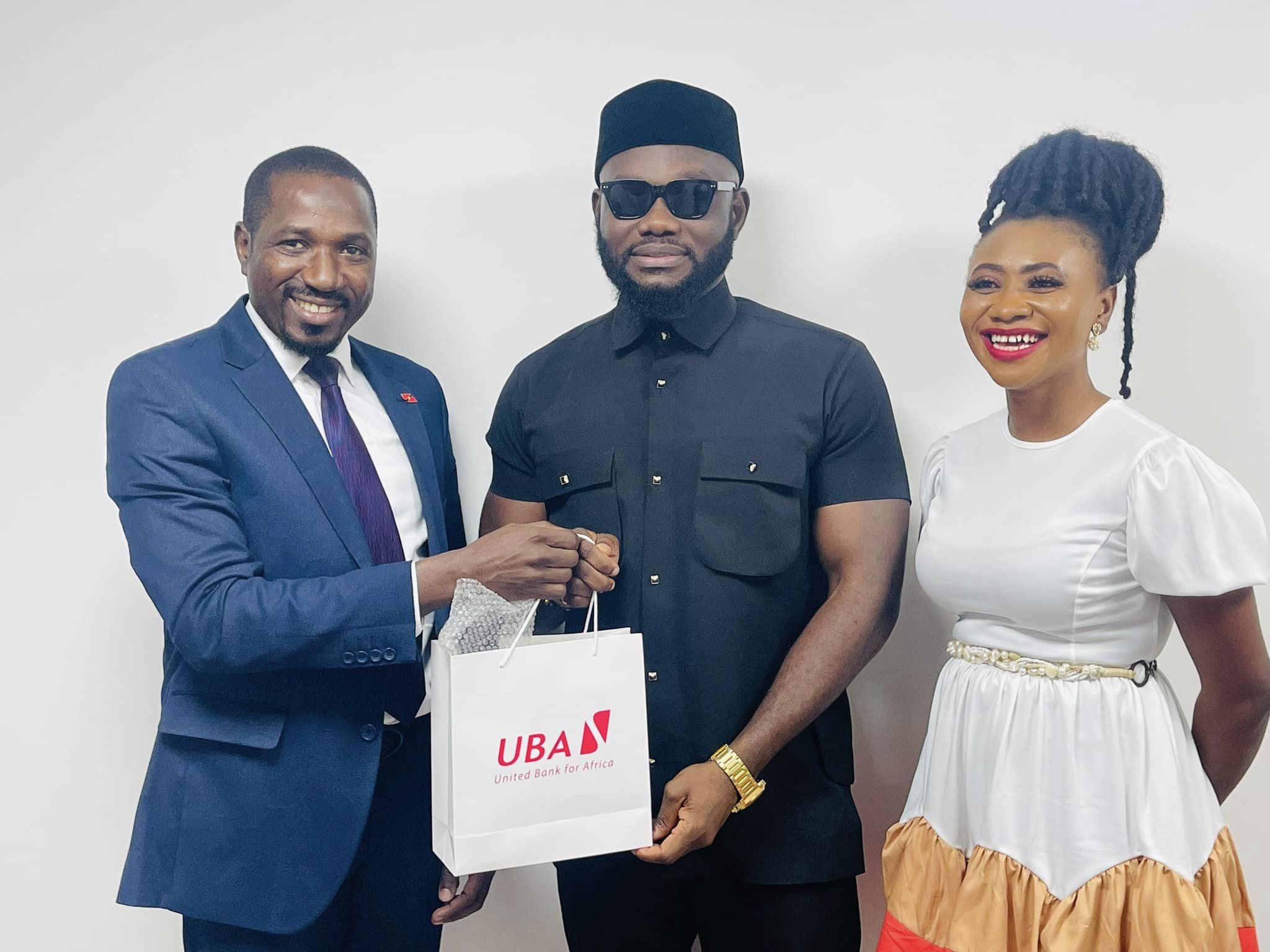UBA-SL MD/CEO Welcomes Ghanaian Actor