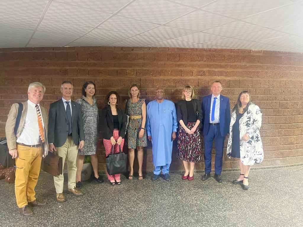 SPEAKER MEETS EU PRE-ELECTION ASSESSMENT TEAM AND CALLS FOR EU ELECTION OBSERVATION MISSION TO SIERRA LEONE