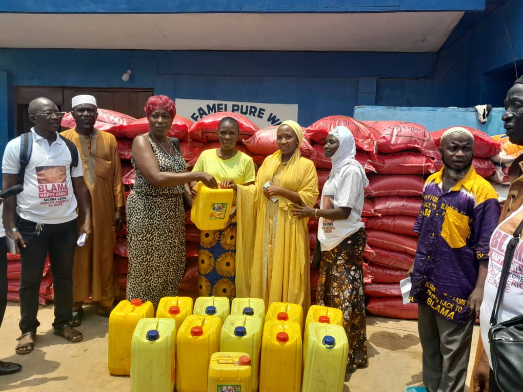 BHF Shares Over Le70M Worth of Food Items with Blama Muslims & Christians