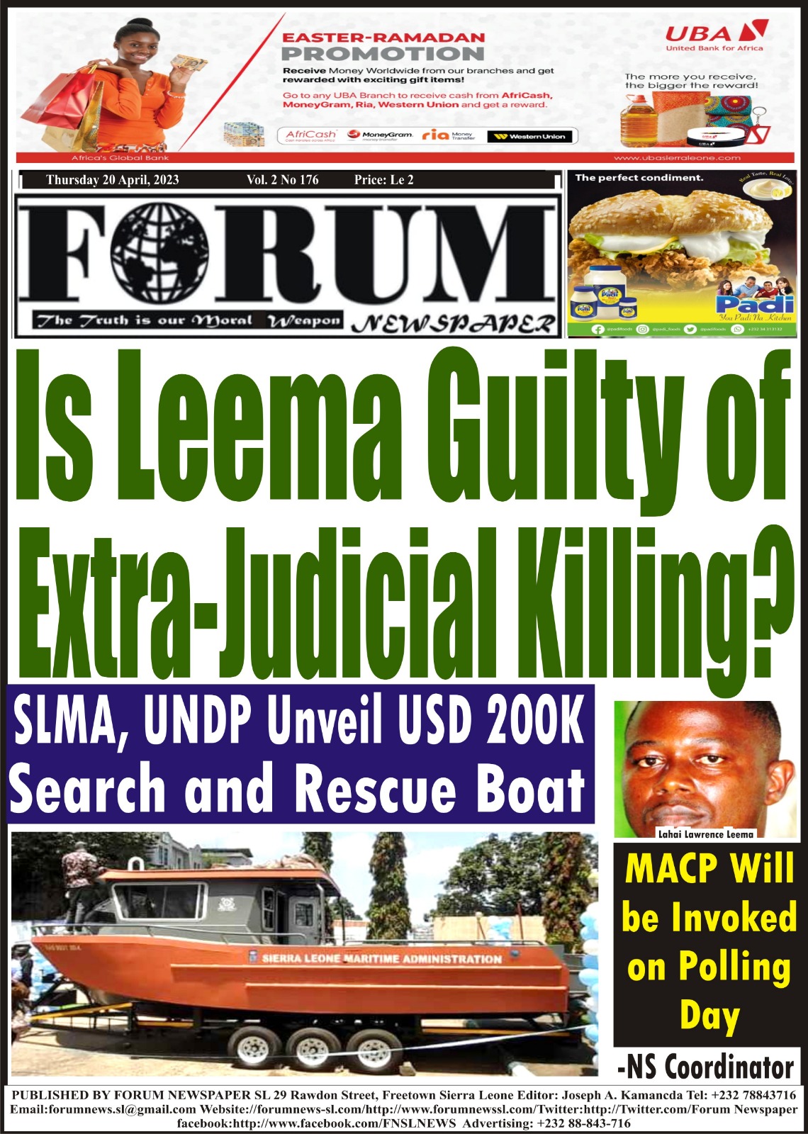 Is Leema Guilty of Extra-Judicial Killing?