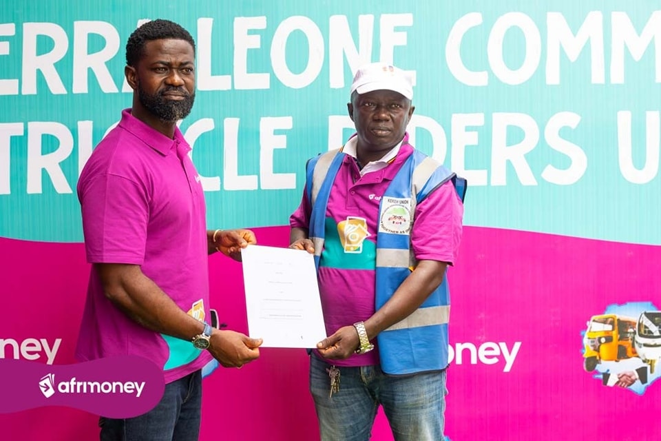 Afrimoney SL, Tricycle Riders’ Union Seal Pact