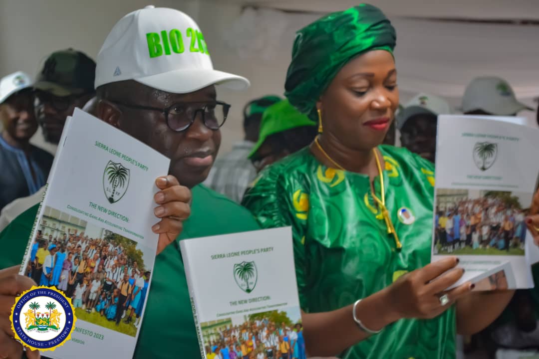 An Abridged Version of SLPP Manifesto 2023 Launched by Candidate Julius Maada Bio at the Eastern Technical University in Kenema – 23 May 2023