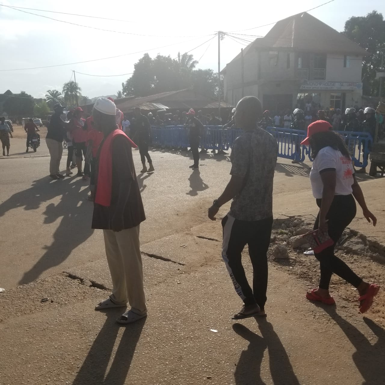 Koidu Police Teargas Attack on APC…The True Story!