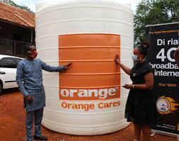 Orange Boost Constituency 128 with Water Tanks
