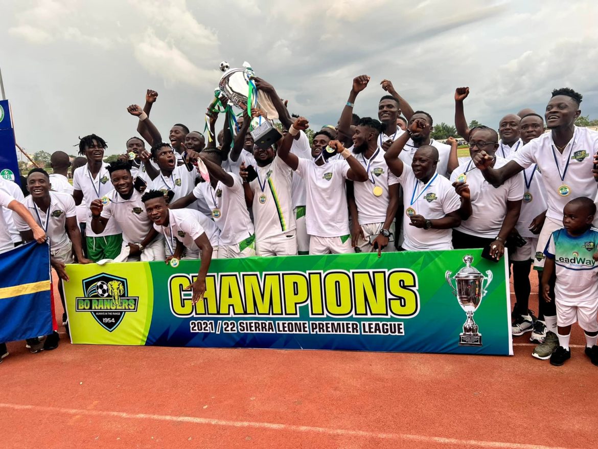 Bo Rangers wins Sierra Leone Premier League Back-to-Back