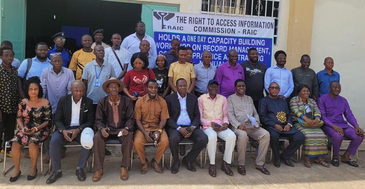 RAIC Holds A One-Day Capacity-Building Workshop