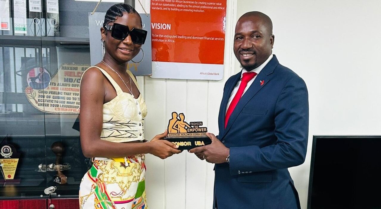 UBA SL receives award for supporting Super Model Worldwide Sierra Leone