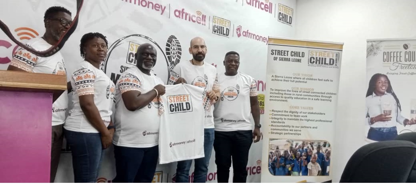 Street Child S/L, Africell Launches Marathon