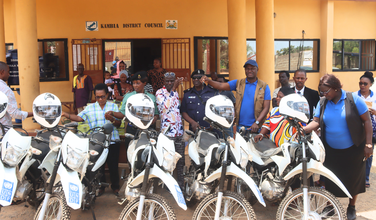 Kambia District Council… Five XL Honda Motorbikes worth SLE325, 000 Not Distributed to Beneficiaries