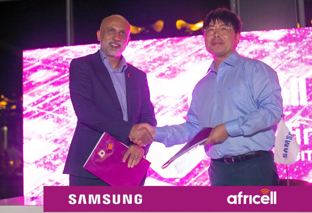 Africell and Samsung Forge Partnership to enhance access to technology and internet connectivity all across Sierra Leone