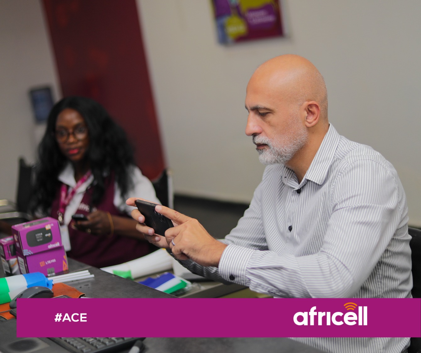AFRICELL SL MD LEADS THE WAY IN CUSTOMER CARE WITH ACE INITIATIVE