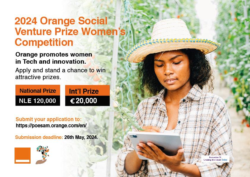 Orange SL Launches Orange Social Venture Prize