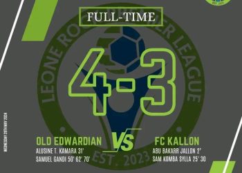 OLD EDWARDIAN FC DEFEATS FC KALLON 4:3