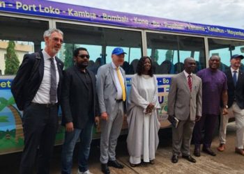 EU, GOVT LAUNCH DEVELOPMENT BUS TOUR