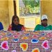 L-R: James Gobbie (WASH Officer MWRS), Isata Kargbo (WHH MEAL Manager), James Alpha (WHH Partnerships Manager) and Deputy Director of MAFS- Fatmata Margai.