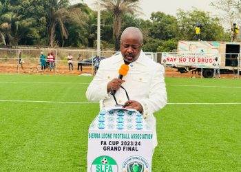 STATEMENT OF THE SIERRA LEONE FOOTBALL ASSOCIATION PRESIDENT, THOMAS DADDY BRIMA AT THE GRAND FINAL OF THE 2023/24 FA CUP IN PORT LOKO FIELD BETWEEN BO RANGERS VS. EAST END LIONS