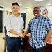 SPEAKER RECEIVES LEONE ROCK CEO