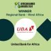 UBA EMERGES BEST REGIONAL BANK – WEST AFRICA AT AFRICAN BANKER AWARDS 2024