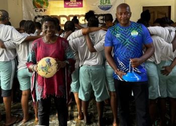 CAF LAUNCHES MAIDEN D LICENCE COACHING COURSE FOR WOMEN IN FREETOWN CORRECTIONAL CENTRE
