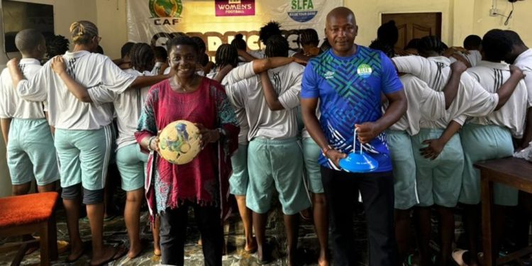 CAF LAUNCHES MAIDEN D LICENCE COACHING COURSE FOR WOMEN IN FREETOWN CORRECTIONAL CENTRE