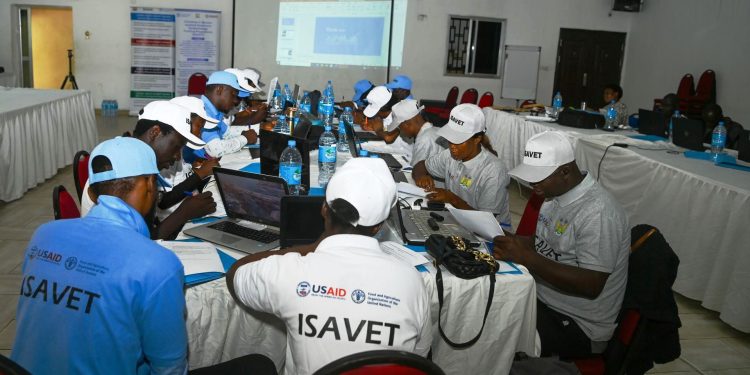 FAO, MAFS Commence Second Cohort of ISAVET Capacity Building Training for field Staff