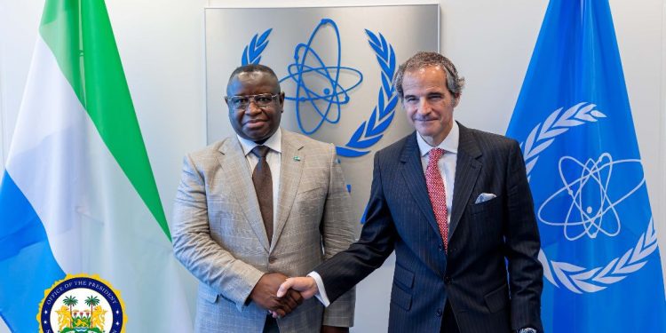 BIO MEETS WITH IAEA DIRECTOR GENERAL