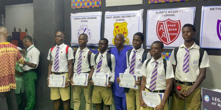 KING FAHAD ISLAMIC SENIOR SECONDARY SCHOOL WINS THE 4th EDITION OF THE INTER-SECONDARY SCHOOL QUIZ COMPETITION ON THE LAWS AND JUSTICE SYSTEM OF SIERRA LEONE