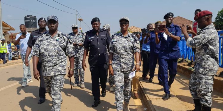 POLICE DEMONSTRATES HIGH LEVEL OF PREPAREDNESS