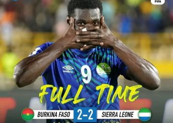 Leone Stars secures a vital point!