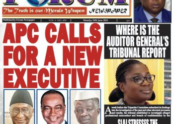 APC CALLS FOR A NEW EXECUTIVE