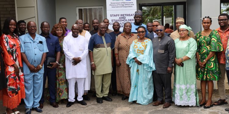 Ministry of Foreign Affairs Holds Staff Retreat  and Stakeholders Consultative Workshop