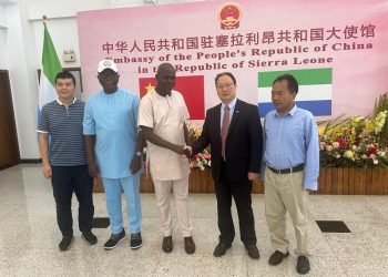 CHINESE EMBASSY SUPPORTS BO CITY IMPROVEMENT DRIVE