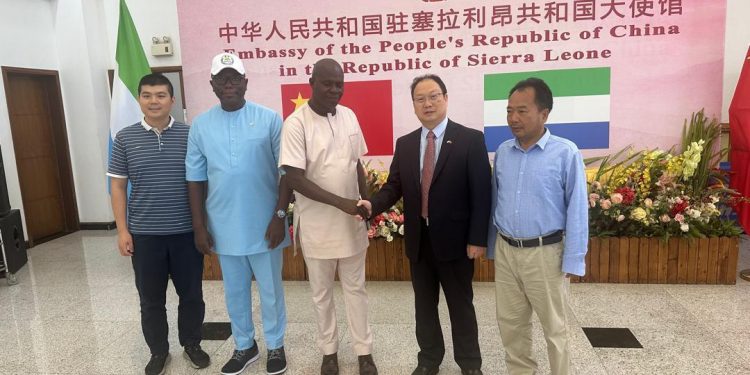 CHINESE EMBASSY SUPPORTS BO CITY IMPROVEMENT DRIVE