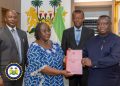 President Bio Receives Investigation Report from the Chairperson of the Tribunal on the Auditor-General, Deputy
