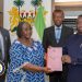 President Bio Receives Investigation Report from the Chairperson of the Tribunal on the Auditor-General, Deputy