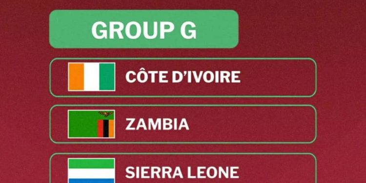 Sierra Leone Drawn into Group G For 2025 AFCON Qualifiers