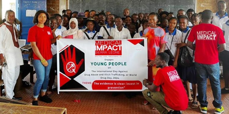 Medical Impact-SL sensitizes youths on drug abuse