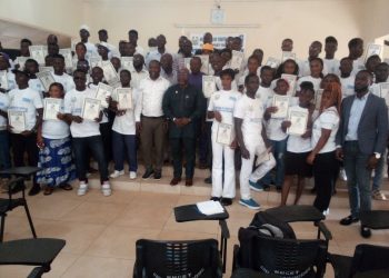 With UNDP support…  MMTU certifies 56 in Masonry, Block and Brick Laying