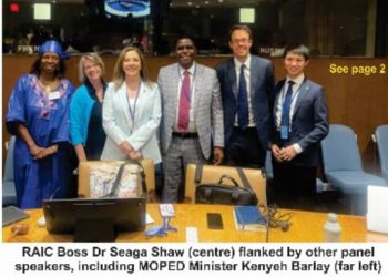 RAIC Boss Speaks on Progress in Digital Access to Information at UN High-Level Political Forum