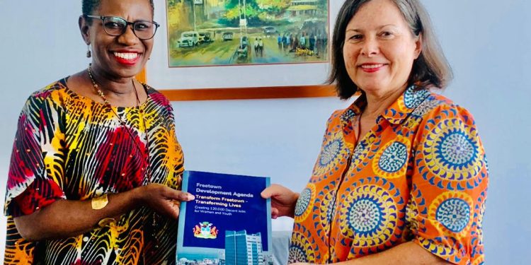 Freetown Mayor Receives Austrian Ambassador