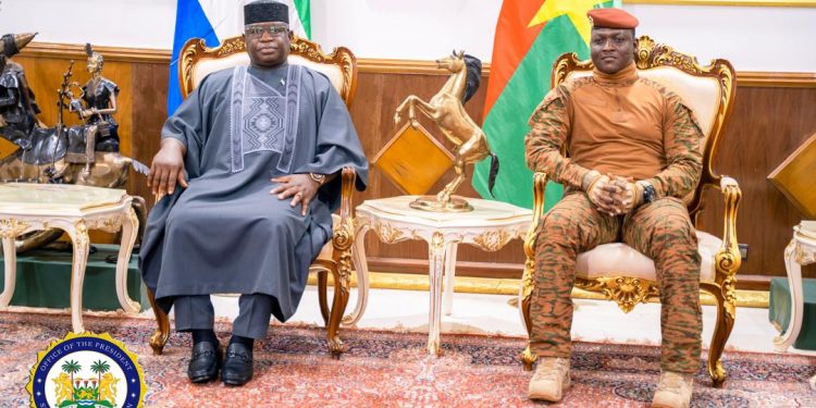 Bio Engages Counterpart in Burkina Faso, Discusses Happenings in the Region