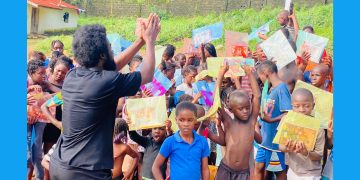 Vinord Musa Foundation donates school items to 250 pupils