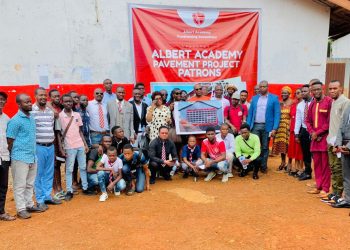 Basic, Senior Education Minister  Launches Albert Academy Pavement Project