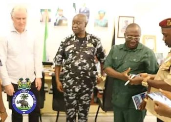 SLRSA Executive Director Visits IGP Sellu to Discuss Road Safety Initiatives