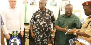 SLRSA Executive Director Visits IGP Sellu to Discuss Road Safety Initiatives