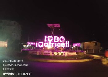 Africell Beautifies New London Roundabout in Bo