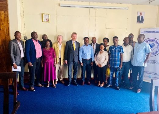 OUTGOING EU AMBASSADOR TO SIERRA LEONE PAYS FAREWELL VISIT TO THE INDEPENDENT MEDIA COMMISSION