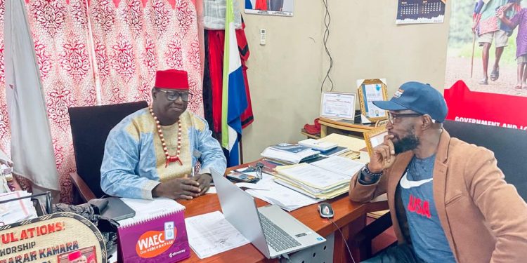 Makeni Mayor Receives YouthBuild SL