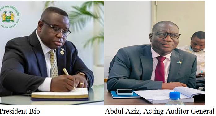 President Bio Recounts Audit Service Advances in Public Accountability